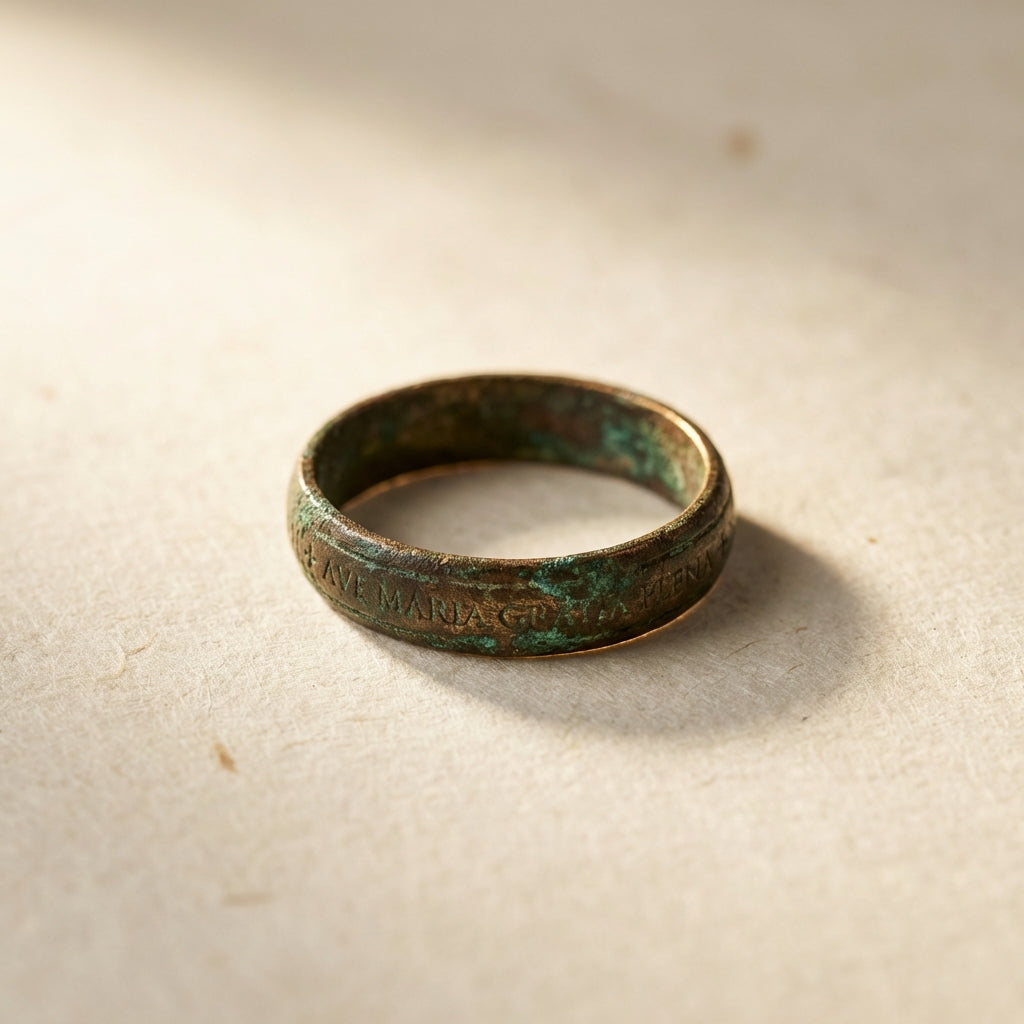 Bronze Reng Is Bronze Safe to Wear? Medieval Bronze Ring Guide | Aurora Antiqua