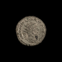 Obverse of Roman silver antoninianus of Philip II, legend IMP M IVL PHILIPPVS AVG, radiate or laureate bust right.