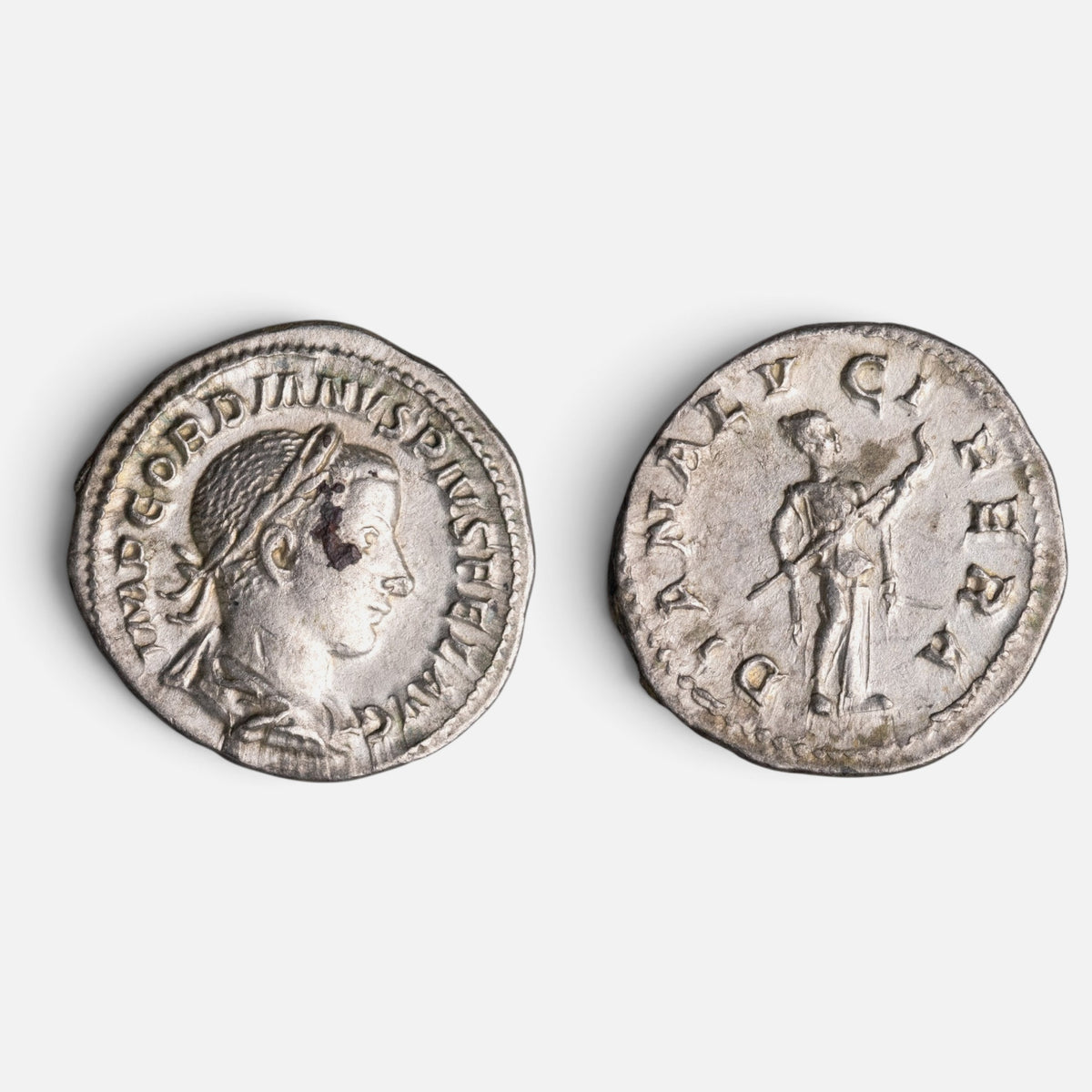Roman Silver Denarius 'Gordian III' (241 CE, RIC IV Gordian III 127)
