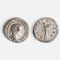 Roman Silver Denarius 'Gordian III' (241 CE, RIC IV Gordian III 127), obverse and reverse