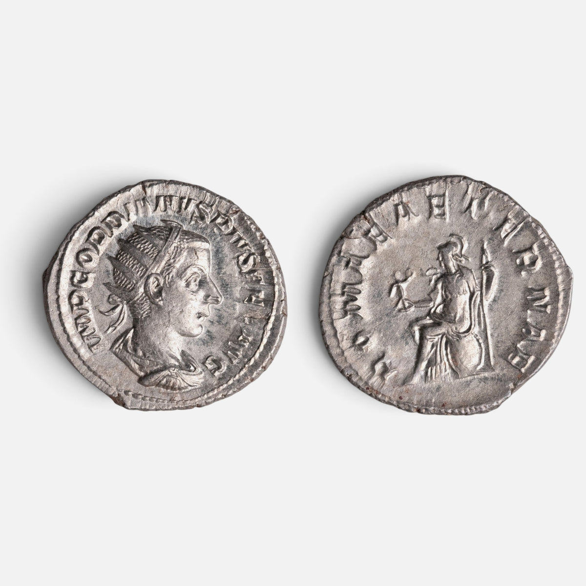 Roman Silver Antoninianus 'Gordian III' (240 CE, RIC IV Gordian III 70)