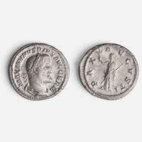 Roman Silver Denarius 'Maximinus Thrax' (236-238 CE, RIC IV Maximinus Thrax 19), obverse and reverse