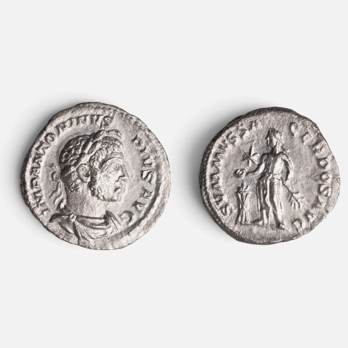 Roman Silver Denarius 'Elagabalus' (218-222 CE, RIC IV Elagabalus 200)