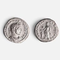 Roman Silver Denarius 'Elagabalus' (218-222 CE, RIC IV Elagabalus 200), obverse and reverse