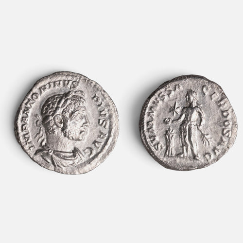 Roman Silver Denarius 'Elagabalus' (218-222 CE, RIC IV Elagabalus 200)