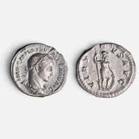 Roman Silver Denarius 'Severus Alexander' (222-228 CE, RIC IV Severus Alexander 182c), obverse and reverse