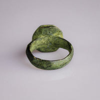 Medieval Signet Ring with Quatrefoil – 'Wolfram' (13th–15th century AD) — view 4