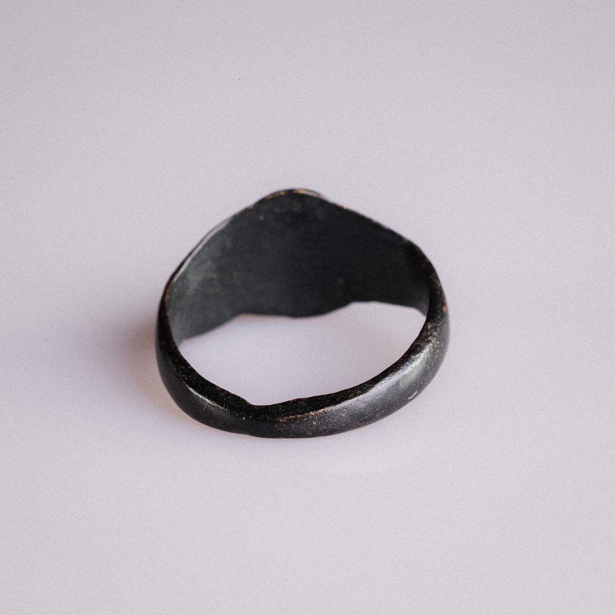 Post Medieval Ring with Merchant Mark – 'Sigillum' (16th–17th century AD) — view 4