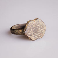 Medieval Bronze Signet Ring – 'Adalric' (13th–15th century AD) — view 3