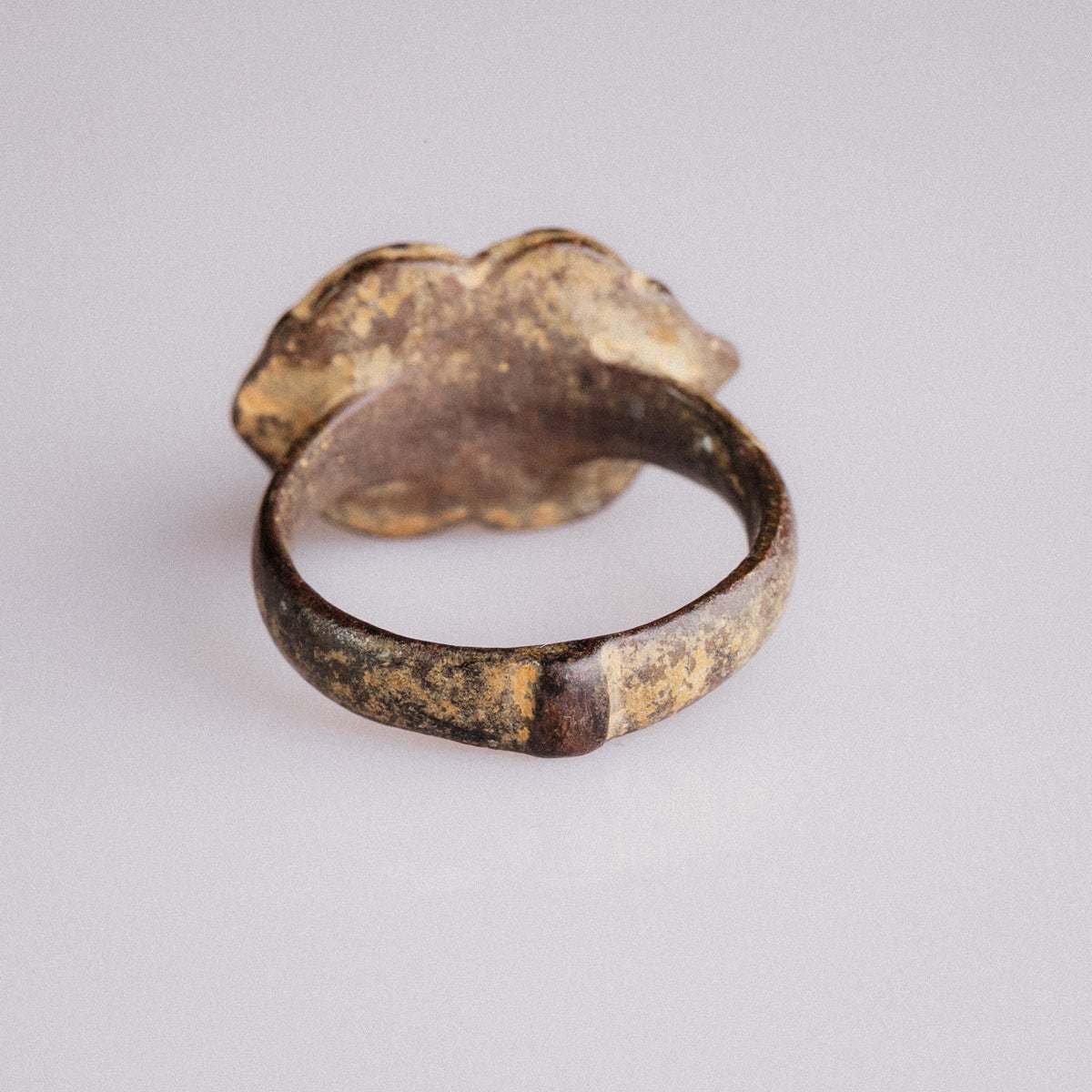 Medieval Bronze Signet Ring – 'Adalric' (13th–15th century AD) — view 5