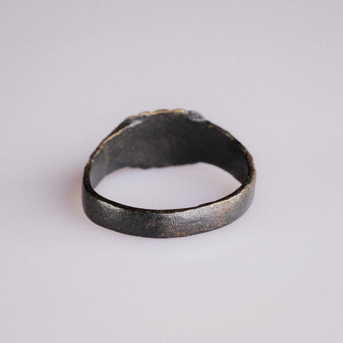 Post Medieval Devotional Ring with Enamelled Cross – 'Peregrinus' (17th–18th century AD) — view 4
