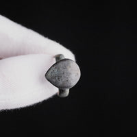 Medieval Bronze Signet Ring with Shield Bezel – 'Scutum' (12th–14th century AD) — view 8
