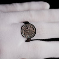 Medieval Silver Merchant Seal Ring with Heraldic Device – 'Mercator' (13th century AD) — view 11