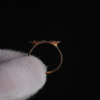Medieval Bronze Ring - 'Vladica' (11th–14th c. CE) EU 55 / US 7,25