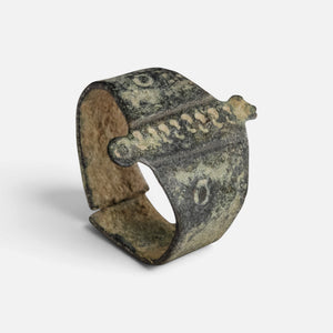 Medieval Bronze Ring - 'Wistanoc' (10th–13th c. CE) EU 50 / US 5.25