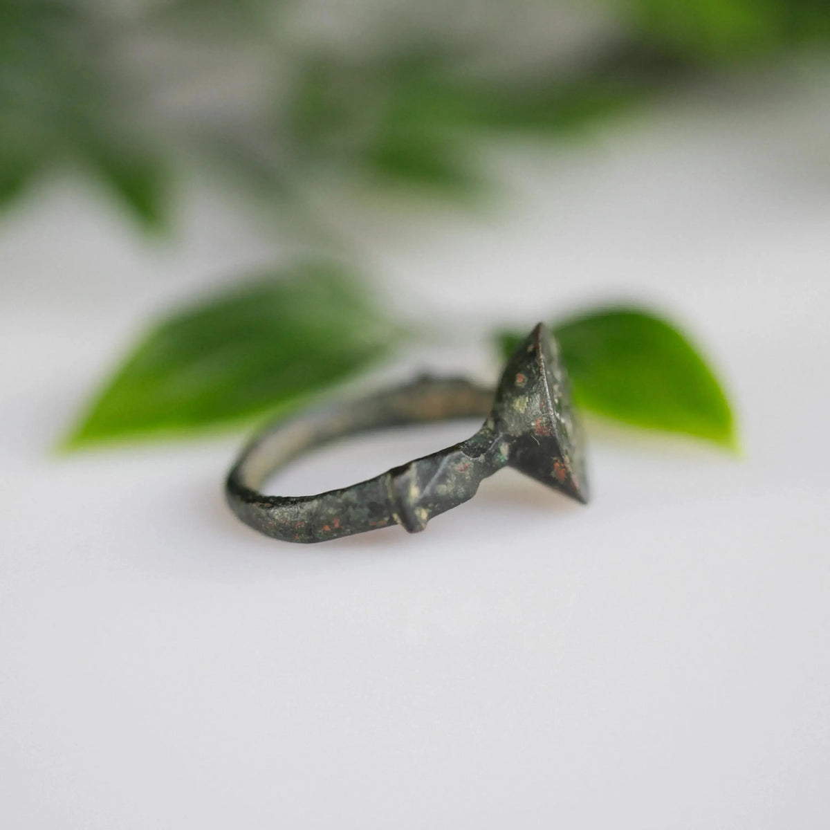 ‘Aidan’ - Celtic Bronze Ring (3rd–1st C. BC) EU 57 / US 8 Aurora Antiqua