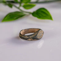 “Sigisbert” – Medieval Bronze Ring (10th–13th Century AD) – EU 51 / US 5.75 Aurora Antiqua