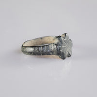 “Laurentius” – Medieval Bronze Signet Ring (12th–14th Century AD) – EU 52 / US 6 Aurora Antiqua