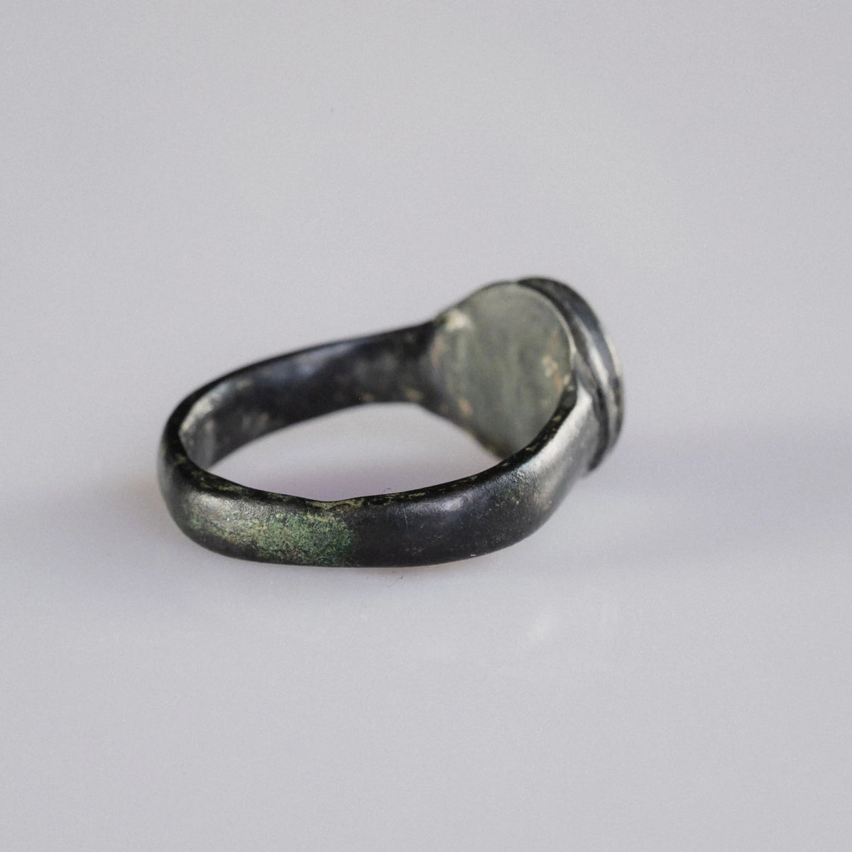 Medieval Bronze Signet Ring - 'Roderic' (12th–15th c. CE) EU 50 / US 5.25