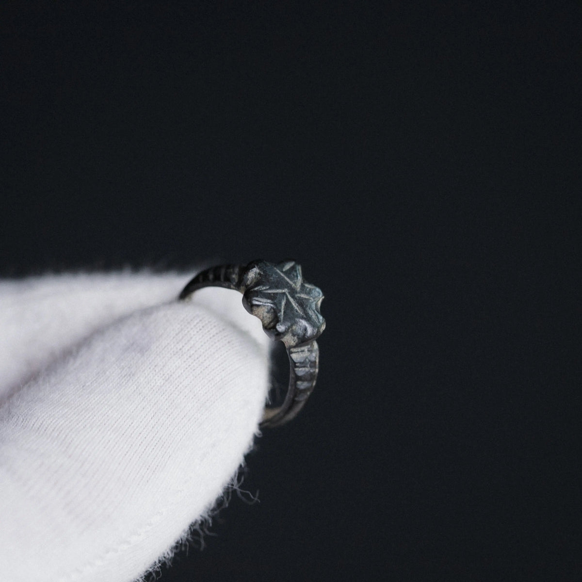 “Laurentius” – Medieval Bronze Signet Ring (12th–14th Century AD) – EU 52 / US 6 Aurora Antiqua