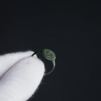 ‘Godric’ – Medieval Bronze Signet Ring (10th–15th Century AD) EU 55 / US 8 Aurora Antiqua