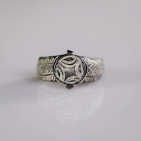 “Wilhelmus” – Medieval Bronze Signet Ring (13th–15th Century AD) – EU 56 / US 8 Aurora Antiqua