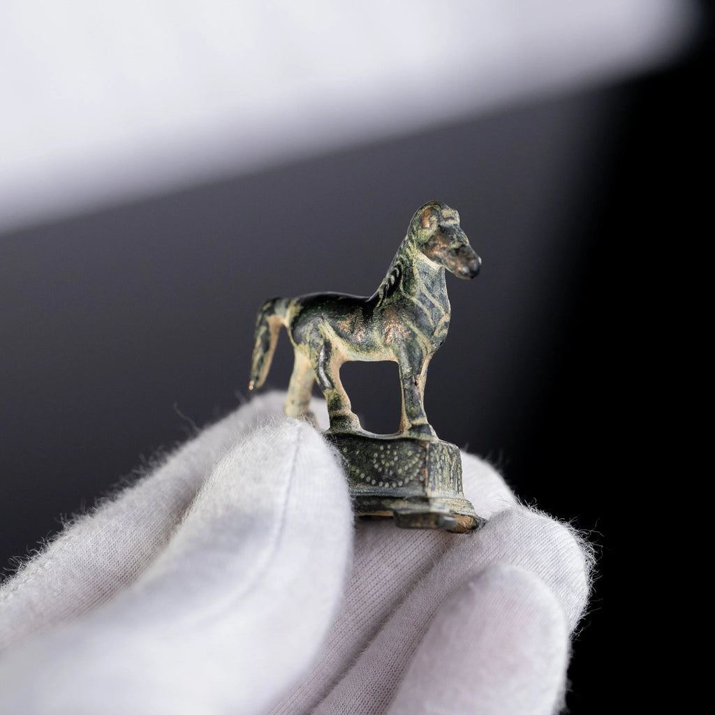 “Equus Martialis” – Roman Bronze Horse Figurine (1st C. BC – 2nd C. AD) Aurora Antiqua