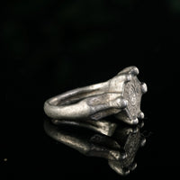 “Eoin” – Viking Silver Signet Ring (10th–11th Century AD) – EU 59 / US 8.5 Aurora Antiqua