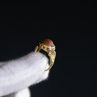 “Basil” – Roman–Early Byzantine Gold Ring (5th–7th Century AD) – EU 56 / US 7.6 Aurora Antiqua
