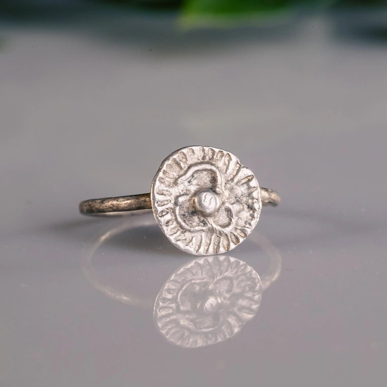 Celtic Silver Ring 'Brigid' (1st c. BC-1st c. AD) EU 60/US 9.25