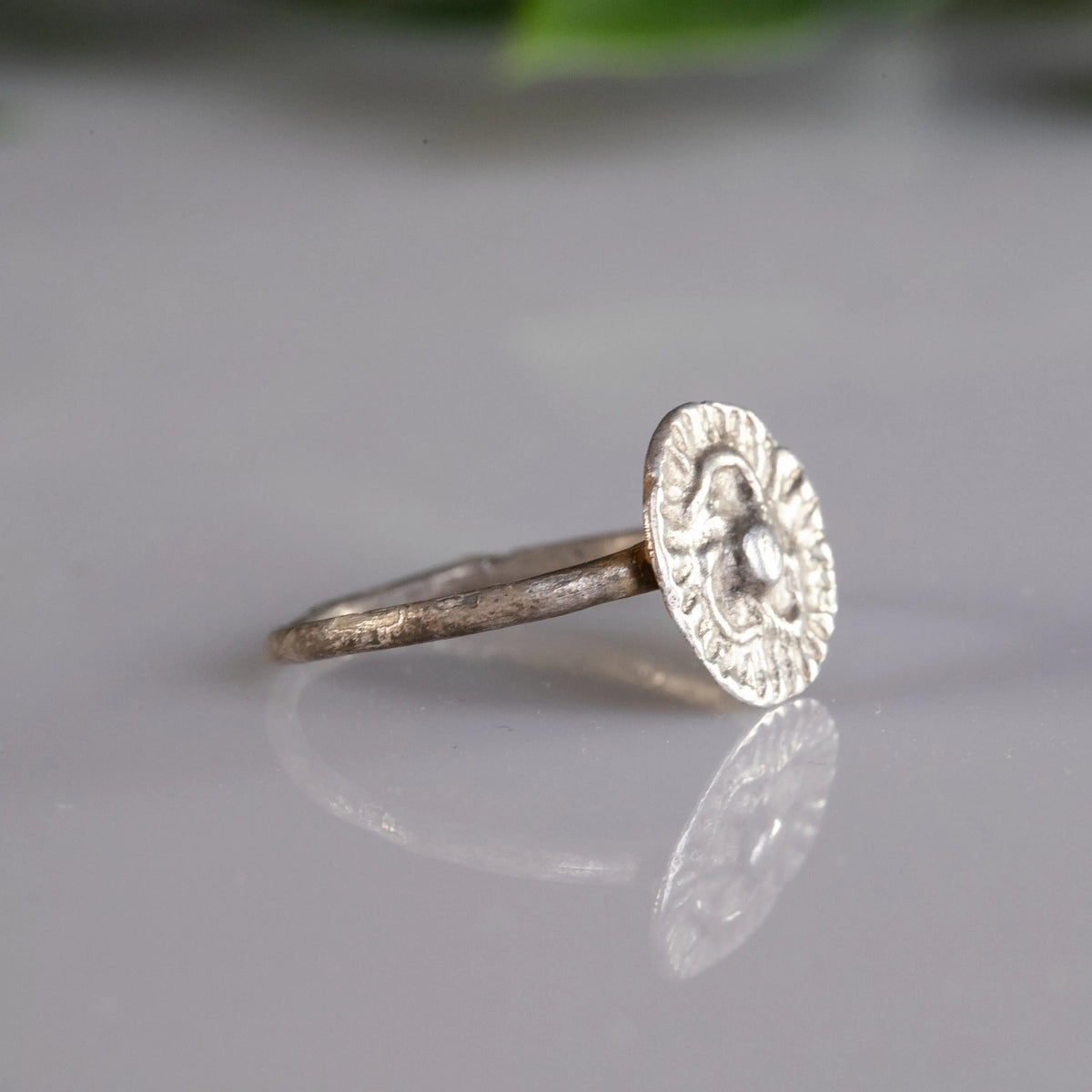 Celtic Silver Ring with Trisculum - “Brigid” (1st c. BC – 1st c. AD) – EU 60 / US 9.25 Aurora Antiqua