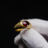 Roman High Karat Gold Ring with Carnelian Cabochon – 'Aelius' (2nd–3rd century AD) — view 9