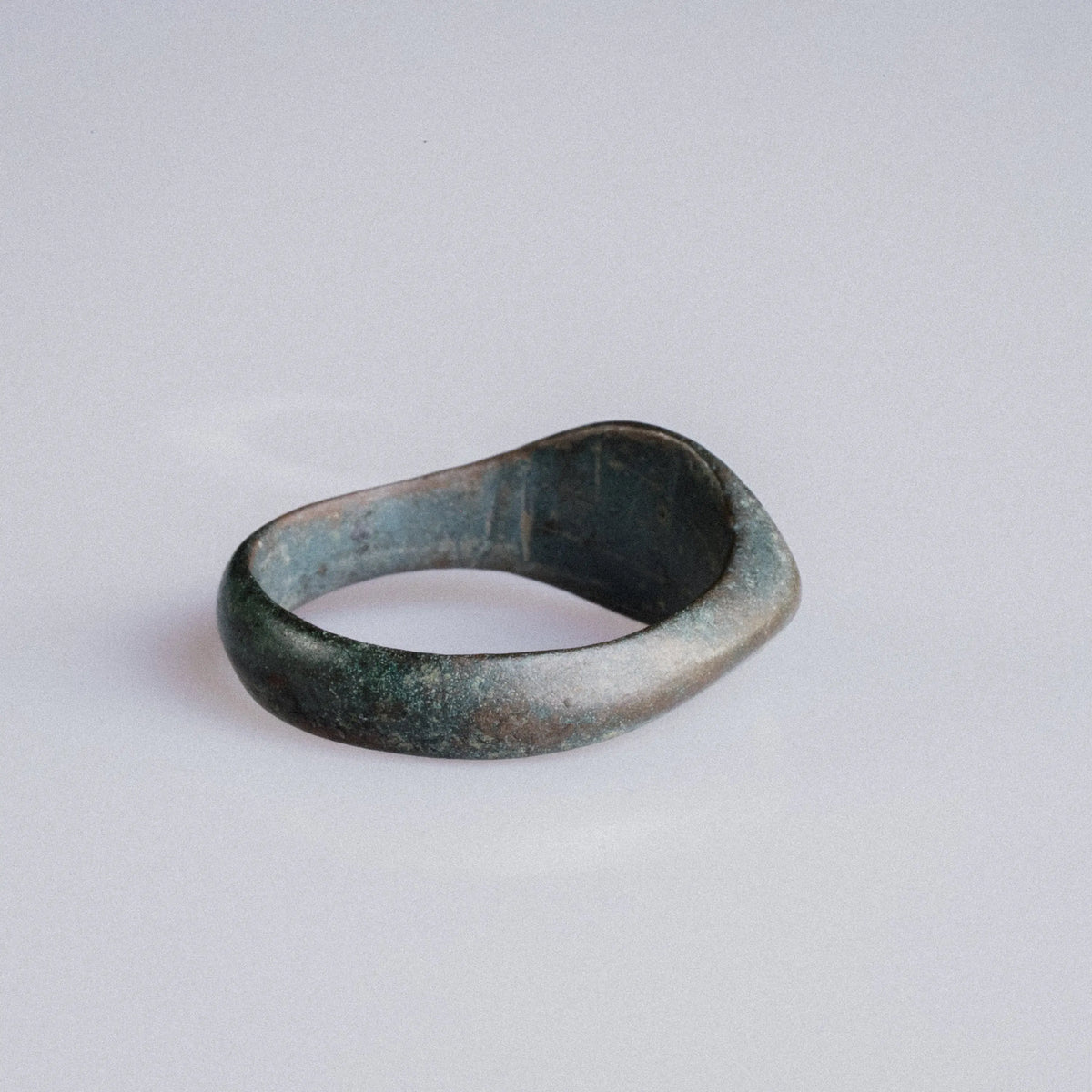 Medieval Bronze Ring 'Ulric' (9th-14th c. AD) EU 54/US 7