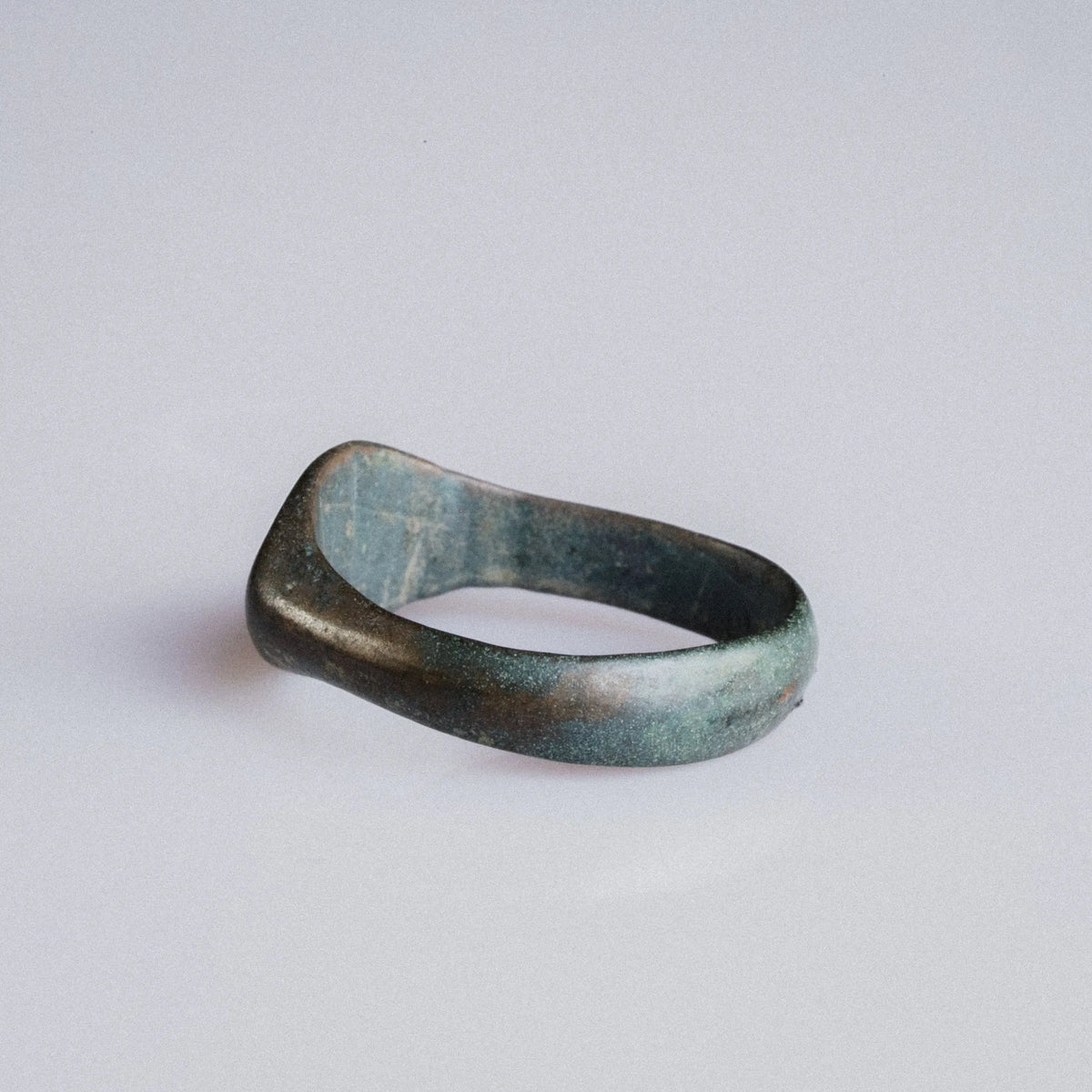 Medieval Bronze Ring 'Ulric' (9th-14th c. AD) EU 54/US 7