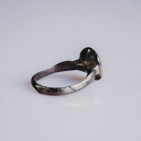 Early Medieval Silver Ring with Cross Motif – “Ward” (9th–12th c. AD) – EU 51 / US 5.75 Aurora Antiqua