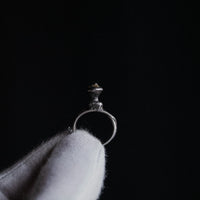 Medieval Silver Ring with Button Bezel – “Oswin” (9th–11th c. AD) – EU 47 / US 4.75 Aurora Antiqua