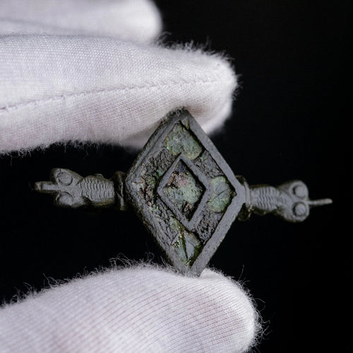 Roman Bronze Fibula 'Lucius' (2nd c. AD)