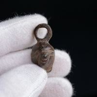 Early Medieval Bronze Anthropomorphic Pendant – “Svar” (9th–12th c. AD) Aurora Antiqua
