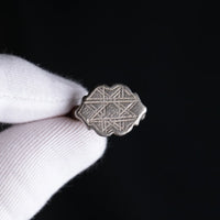 Medieval Silver Ring with Interlaced Star Motif – “Ivor” (12th–14th c. AD) – EU 55 / US 7.25 Aurora Antiqua