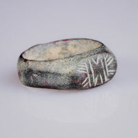 Late Roman Bronze Ring with Radiating Motif – “Solinus” (3rd–5th CE) – EU 49 / US 5 Aurora Antiqua