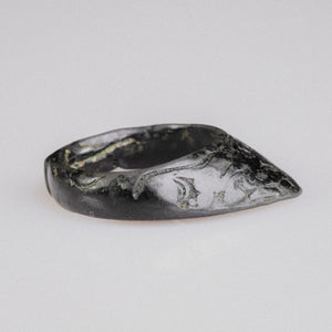 Medieval Bronze Archer's Thumb Ring – 'Sagitta' (11th–12th CE) — view 2