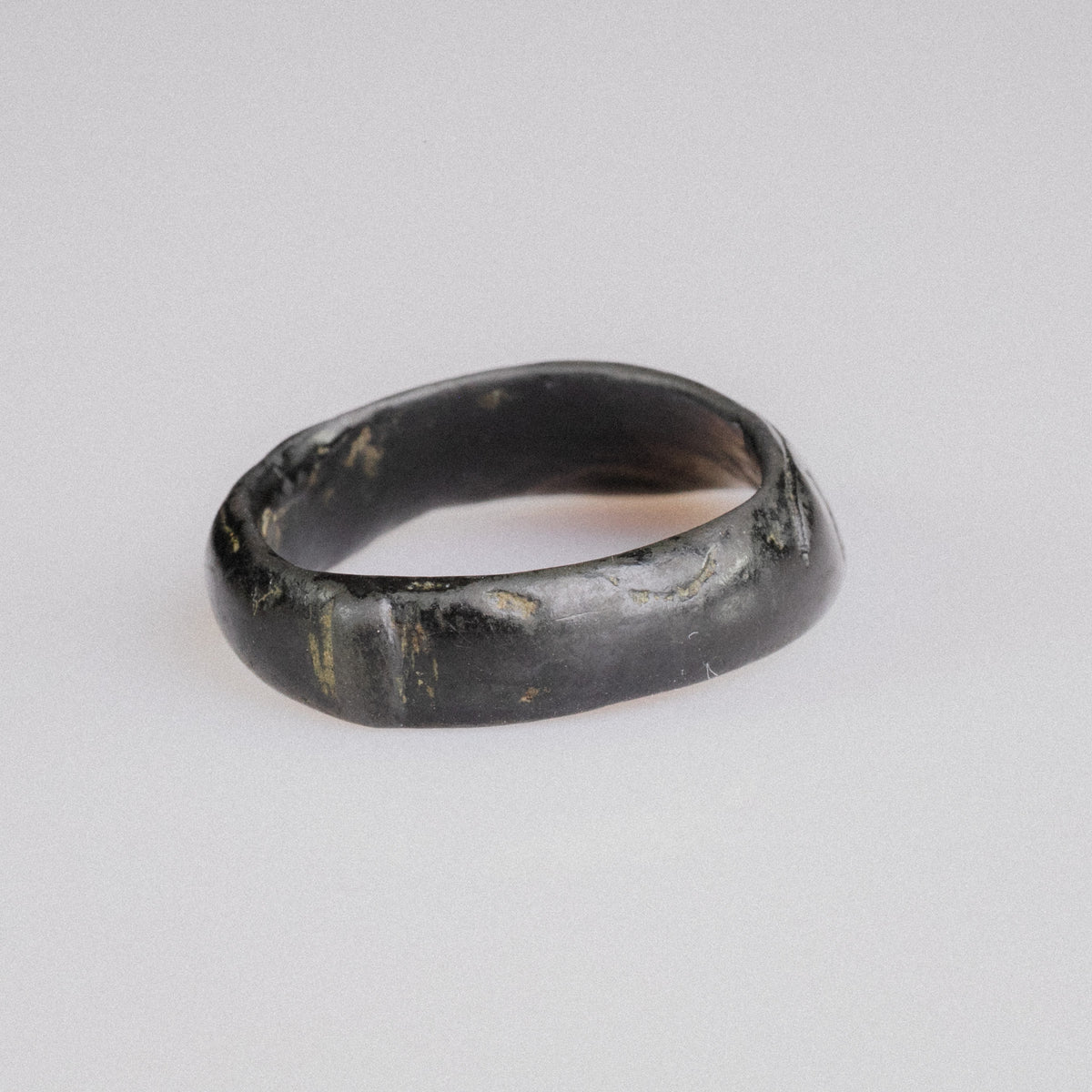 Medieval Bronze Archer's Thumb Ring – 'Sagitta' (11th–12th CE) — view 3