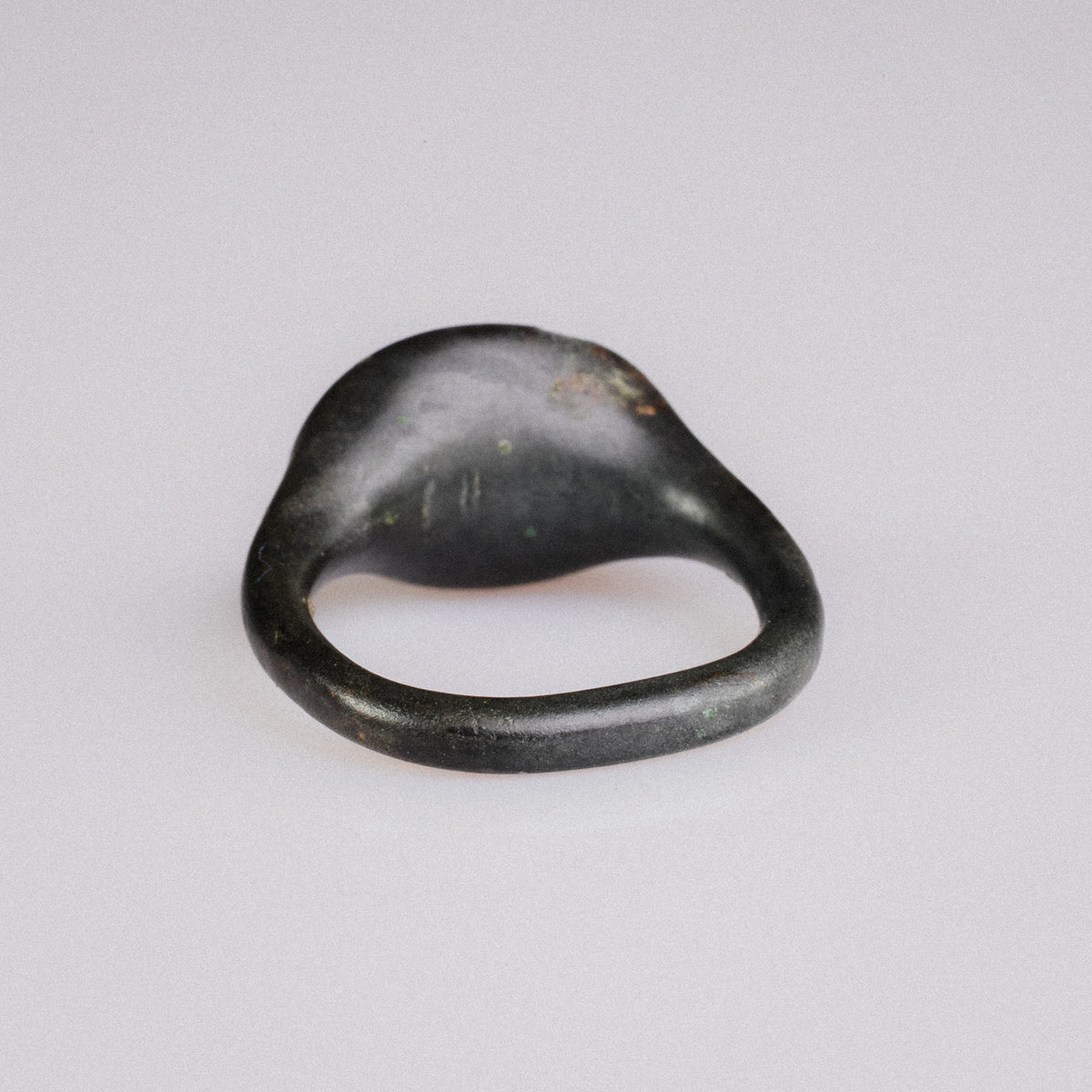 Renaissance Bronze Heraldic Signet Ring – 'Valerius' (16th CE) — view 6