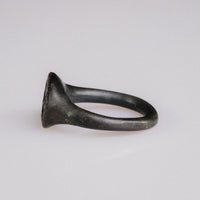 Renaissance Bronze Heraldic Signet Ring – 'Valerius' (16th CE) — view 7