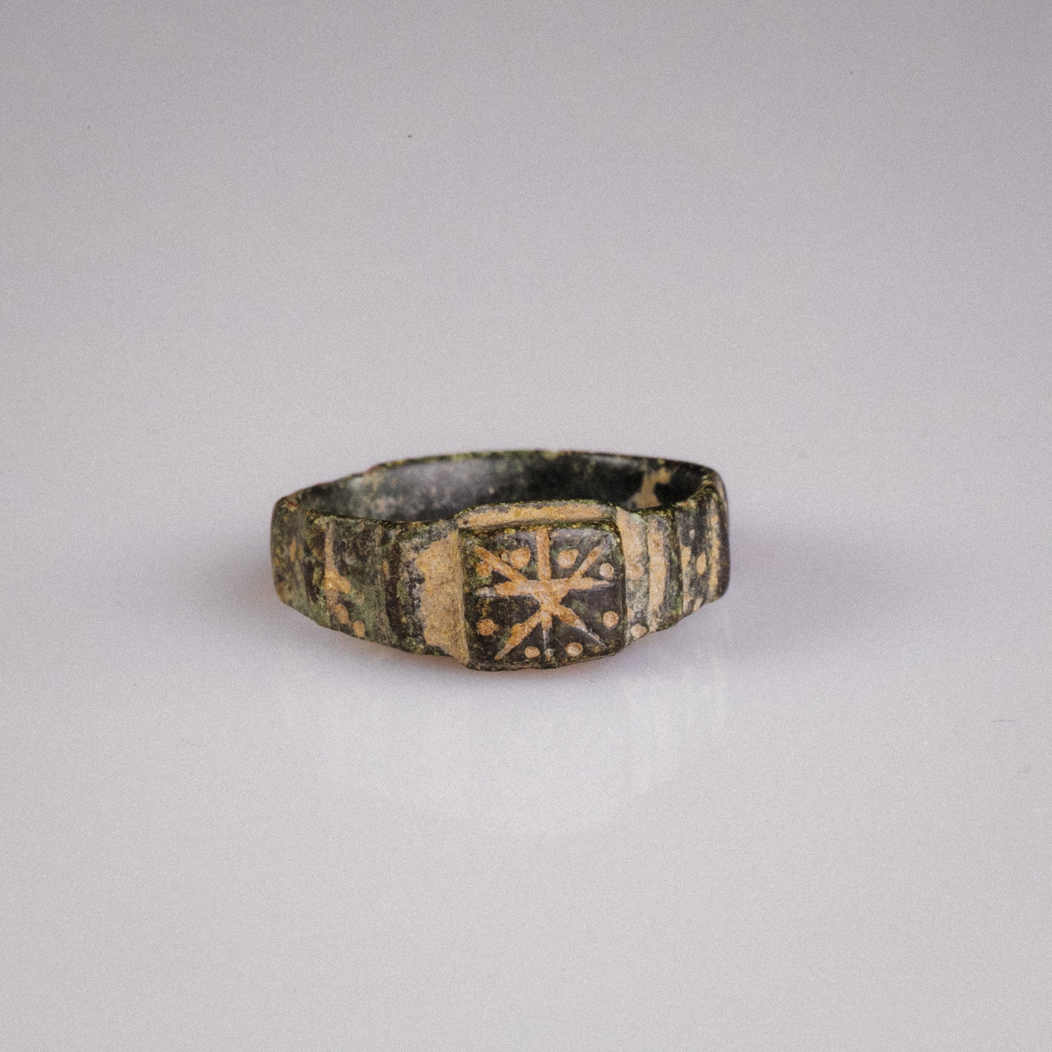 Medieval Bronze Military Seal Ring – 'Bellator' (11th–13th CE)