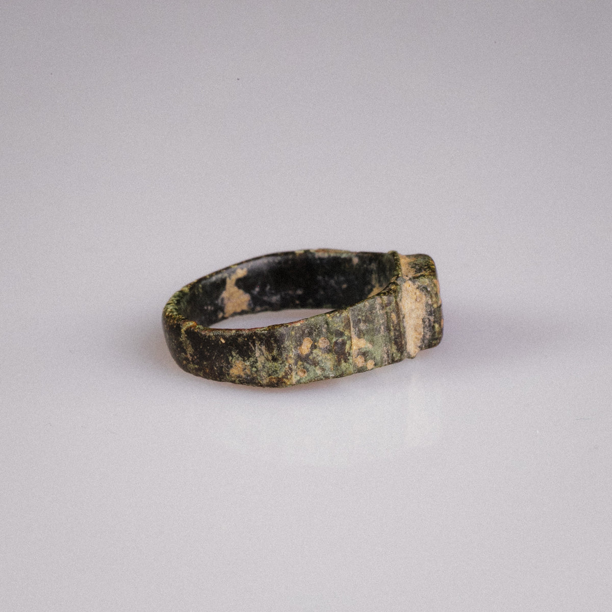 Medieval Bronze Military Seal Ring – 'Bellator' (11th–13th CE) — view 3