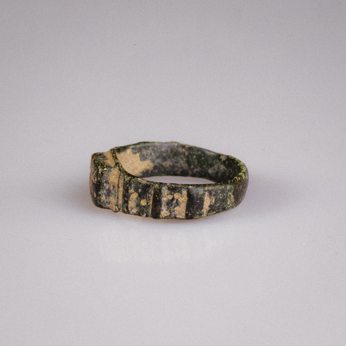 Medieval Bronze Military Seal Ring – 'Bellator' (11th–13th CE) — view 5