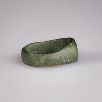 Medieval Bronze Seal Ring with Cross Motif – 'Signum' (11th–13th CE) — view 3