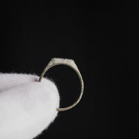 Medieval Bronze Flower Seal Ring – 'Florinus' (11th–13th CE) — view 8