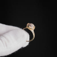 Late Roman to Early Medieval Bronze Ring with Red Glass Cabochon – 'Rubellus' (4th–10th CE) — view 7